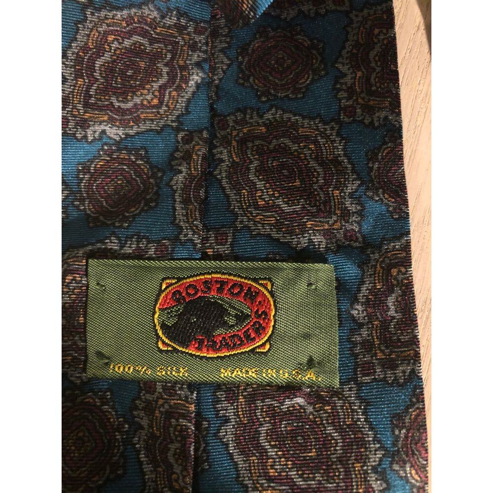 Boston Traders 100% silk tie - Picture 2 of 2